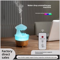 Diffuseur d'aromathérapie ultrasonique de type brumeux Alyster avec lumière changeante de couleur, humidificateur pour hôtel et usage domestique, fonctionnement silencieux
