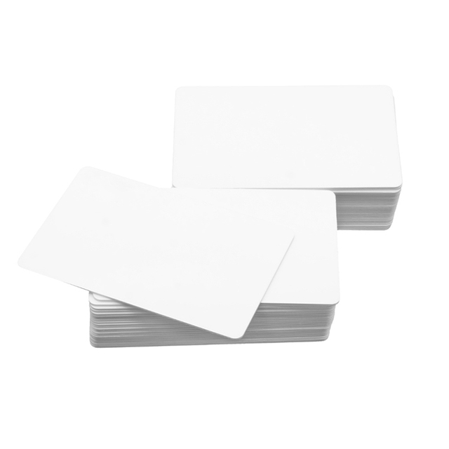 Custom NFC Forum Type 2 Blank White PVC Waterproof Inkjet RFID Cards Ntag213 Ntag215 Ntag216 13.56MHz for Hotel Applications