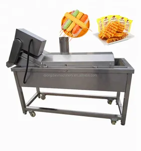 Papad deep frying machine Namak pare deep frying machine Namkeen Making Machine Potato chips fryer