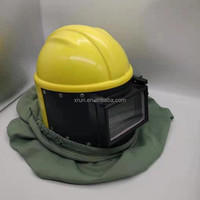 Casque de sablage Capot de sablage Outil de protection de sécurité fourni par AIR