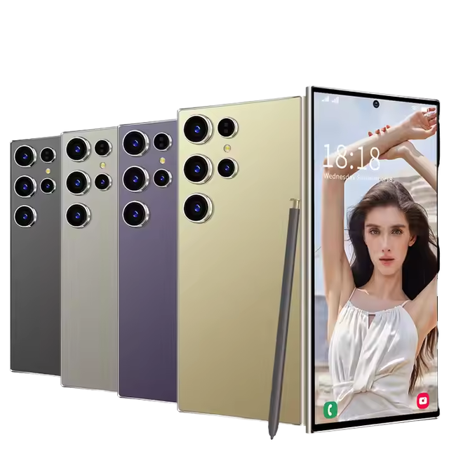 For S24 ULTRA 5G Smartphone 16GB+1TB 4K Screen Resolution Decacore CPU Cellphone Android Telephone Unlocked Mobile Phone Cheap