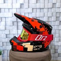 Nouveaux casques de motocross BAX 2026 pour adultes, casques de course intégraux pour VTT, kart et VTT