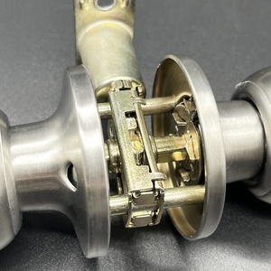 Nhà Máy Sản Xuất Bán Buôn Cung Cấp Cerradura De Pomo Núm Tròn Cửa Khóa An Ninh Chốt Cửa Rim Khóa Xi Lanh Bóng Khóa - Product Image 4