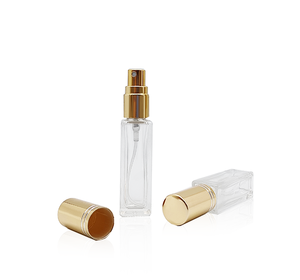 Venta al por mayor de 10ml de spray vacía <span class=keywords><strong>botella</strong></span> de perfume de vidrio cuadrado de lujo con perfume tapas de <span class=keywords><strong>botella</strong></span> para el cuidado personal - Product Image 3