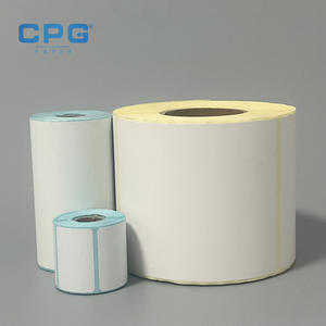 Étiquettes adhésives thermiques imperméables 2x3 pouces 4x6 pouces 125 g/m² pour fournitures médicales et adresses d'entrepôt, avec garantie commerciale - Product Image 1