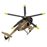 Hélicoptère RC 1:28 RTF ERA C189 MD500 Little Bird 2.4G 4CH UAV Maintien d'altitude Monopale Sans barre stabilisatrice Hauteur fixe