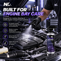 Nettoyant pour compartiment moteur 500 ml, spray de nettoyage pour compartiment moteur automobile, pour l'huile, la graisse, la poussière et la saleté routière