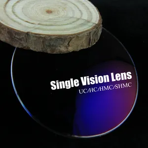 Danyang Hot Selling Spectacle Lenses 1.56 HMC Single Vision Eyeglasses Optical Lens Factory