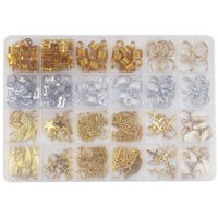 DIY Perruque Stand Hair Extension Tools Perles en plastique Anneau Star Shell Snowflake Leaf-Emballé dans un sac