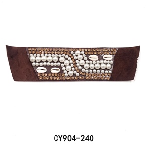 Hiasan Sepatu Bohemian dari Kerang Cowrie, Mutiara, dan Berlian Imitasi, Aksesoris Dekorasi Ujung Sandal Buatan Tangan
