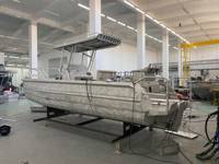Offre Spéciale – Yacht de Luxe en Aluminium de 7,5 m (25 pieds) à Grande Vitesse, Bateau de Pêche à Console Centrale, Yacht Hors-Bord pour le Tourisme et la Pêche