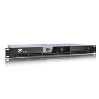 Amplificateur de puissance numérique professionnel 600W*2 RMS format 1U, classe D, 2 canaux, amplificateur de son haute performance