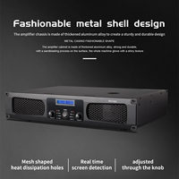 Amplificateur de puissance numérique professionnel MA1000 à vente chaude, 2 canaux, 1000W*2CH, audio numérique, boîtier métallique, équipement sonore