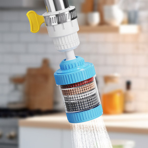 Six Layer Faucet Filter Universal Removable Washable Kitchen Tap Water Anti Splash Shower Head Water Saving Filter - Product Image 2
