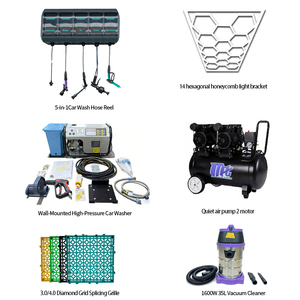 Kit de service automobile électrique tout-en-un, outils professionnels de lavage et de detailing de voitures, entretien des véhicules utilitaires en <span class=keywords><strong>garage</strong></span>, Sunny - Product Image 1