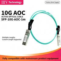 Câble Transceiver Optique 10G SFP+ vers SFP+ AOC 1M, Récepteur Optique pour Réseaux 4G 5G Wi-Fi GPRS, Équipement Fibre Optique