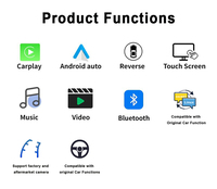 Autoradio multimédia sans fil CarPlay Android Auto avec écran Linux 12,3'' pour Mercedes Benz NTG4.0/4.5/5.0 GLA CLA GLC W205 W176 W212
