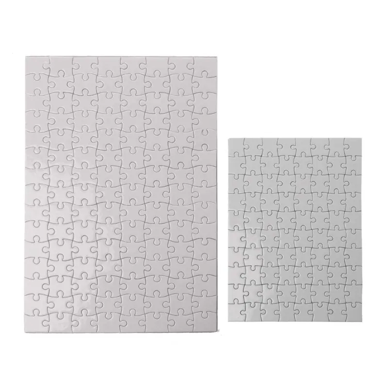Sublimation Blanks Jigsaw Puzzles A1 A2 A4 A5 Puzzles DIY Large Piece Blank Custom Puzzle for Heat Transfer Craft