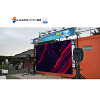 Layar LED Iklan Sewa Dalam Ruangan UHLED, Panel Video Wall LED Latar Belakang, Layar LED P2.9 P3.91 Tahan Air untuk Luar Ruangan