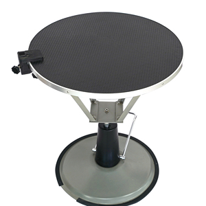 電気犬用グルーミングテーブル2025年ファッショナブルな小型スタイル調節可能木材高さリフティングボックスパック - Product Image 5