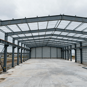Estructura de Acero Ligero, Taller de Fabricación de Gran Envergadura, Edificio de Fábrica, Almacén, Estructura Industrial Prefabricada Modular - Product Image 2