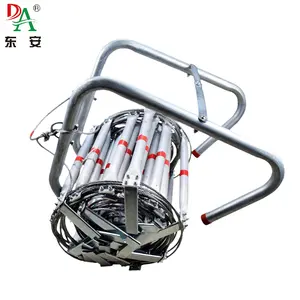 10m Professional Quality Aluminum alloy Fire escape ladder Fire Fighting Window escape ladder Made in China