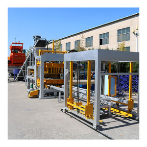 Macchina per Blocchi di Cemento QT6-15, Macchina per Blocchi Cavi, Linea di Produzione Automatica di Mattoni in Cemento, Pressa per Mattoni in Ceneri Volanti - Product Image 1