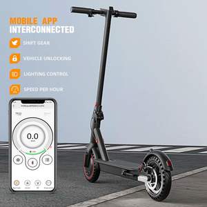 UK US CA Warehouse App-controlled Smart Adult E <b>Scooter</b> 350W Fast Powerful Trotinette Electrique Electric <b>Scooters</b> Brand Freeboy - Product Image 2