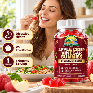 Gummies au vinaigre de cidre de pomme (ACV) pour la gestion du poids, le soutien digestif et un ventre plat – Complément alimentaire quotidien à croquer - Product Image 4