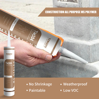 Adhésif polymère MS élastique haute performance pour la construction, 300 ml, scellant hybride polymère MS imperméable