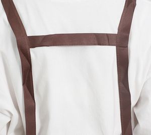 Unisex Adjustable Bib Kitchen <b>Apron</b> for Women Men <b>with</b> <b>Pockets</b> Custom Size and Logo - Product Image 4