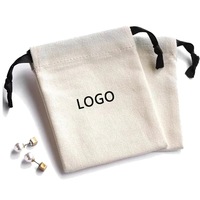 Tas Serut Kain Katun Cetak Layar Penuh Kustom untuk Mainan, Buku, Alat Tulis, Kemasan, Hadiah, dan Kantong Debu dari Bahan Daur Ulang