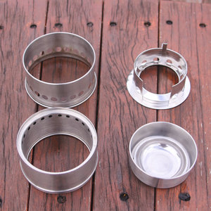 Estufa Portátil Compacta de Acero Inoxidable para Leña, Ideal para Camping, Senderismo y Supervivencia - Barbacoa Ecológica para Exteriores - Product Image 3