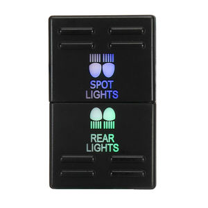 Mazda için BT50 <span class=keywords><strong>Ford</strong></span> Ranger PX çift düğme LED basmalı düğme sürüş ışık sis Bar - Product Image 5