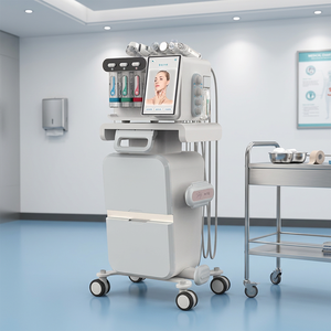 Machine multifonctionnelle à bulles fines pour hydromusculature, hydradermabrasion, micro-courant, soins du visage - Product Image 1