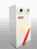 Unité de traitement d'air verticale Jetex série JTAHM avec moteur sans balais, stérilisation UV-C et filtres électrostatiques pour la transformation alimentaire