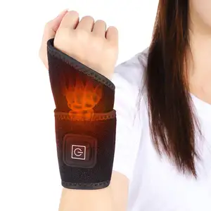 Pain Relief Hot Compress Wrist Wrap Brace Belt Electric Heating Wristband