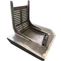 Service d'usinage CNC, fabrication sur mesure de tôles métalliques robustes, soudage, support de montage, cadre pour équipement industriel