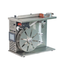Machine d'étiquetage semi-automatique à angle droit, étiqueteuse d'angle de boîte anti-effraction, avec capteur photo et moteur pas à pas