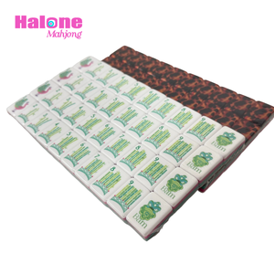 Tuiles de Mahjong Américain de Luxe Style Tortue, 160 Tuiles Standard, 4 Couches, Acrylique Gravé, pour Soirées Jeux à Domicile et en Groupe - Product Image 5