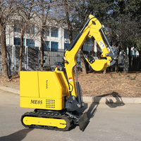 Mini-excavatrice électrique AI/5G/WIFI de 720 kg avec télécommande