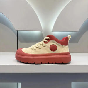 Chaussures décontractées montantes imperméables pour hommes, nouvelle collection automne 2026, en PU, à bout rond, avec fermeture auto-agrippante et semelle épaisse, modèle intemporel - Product Image 4