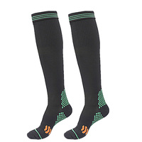 Chaussettes Marathon Personnalisées Avec Fond De Serviette Elite Unisexe Respirant Professionnel 20-30mmHg Compression Long Tube Chaussette