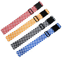 Sangle de bagage en polyester à transfert thermique pour agences de voyage, sangle de fixation pour valise à roulettes, sangle de bagage, sangle de fixation pour bagages
