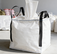 Sacs Jumbo renforcés avec boucles de levage pour le chargement de conteneurs et le stockage en port