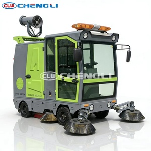 Máquina barredora de calles Clw de 5 cepillos, barredora de carreteras eléctrica, vehículo pequeño - Product Image 3