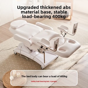 Tam Otomatik Jinekolojik Özel Muayene Yatağı Sulama Sistemli Elektrikli Kaldırma Özellikli Dövme Güzellik Salonu Tıbbi Vücut Bakım Yatağı - Product Image 4