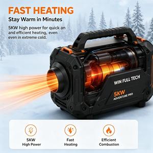เครื่องทำความร้อนดีเซลแบบพกพา WIN FULL TECH Adventure Pro 5KW - Product Image 5