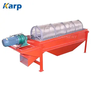 Quarry Sand Soil Sifter Rotary Drum screen Trommel Screening Equipment