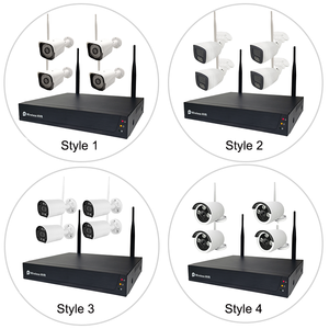 1080P tuya App Mạng ghi video không dây NVR Kit H.265 Wifi <span class=keywords><strong>Camera</strong></span> Kit 4 kênh CCTV Hệ thống <span class=keywords><strong>camera</strong></span> - Product Image 2